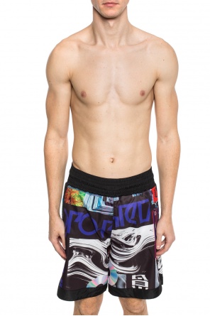 Patterned swimming trunks, zdjęcie 2 Patterned swimming trunks od Diesel